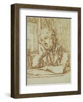 Self Portrait-Caspar David Friedrich-Framed Giclee Print