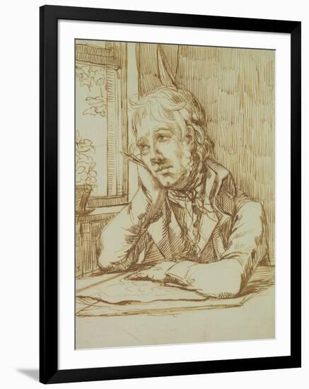 Self Portrait-Caspar David Friedrich-Framed Giclee Print