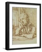 Self Portrait-Caspar David Friedrich-Framed Giclee Print