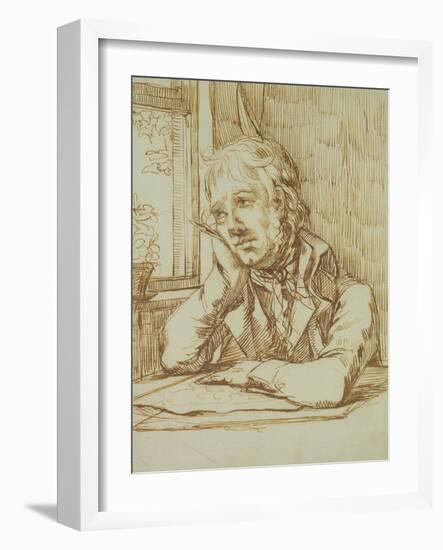 Self Portrait-Caspar David Friedrich-Framed Giclee Print