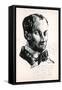 Self Portrait-Charles Pierre Baudelaire-Framed Stretched Canvas