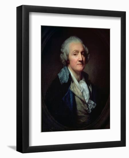 Self Portrait-Jean-Baptiste Greuze-Framed Giclee Print