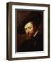 Self Portrait-Peter Paul Rubens-Framed Giclee Print