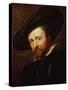 Self Portrait-Peter Paul Rubens-Stretched Canvas