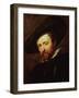 Self Portrait-Peter Paul Rubens-Framed Giclee Print