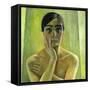 Self Portrait-Anita Ree-Framed Stretched Canvas