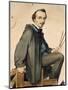 Self-Portrait-Amos Cassioli-Mounted Giclee Print