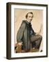 Self-Portrait-Amos Cassioli-Framed Giclee Print