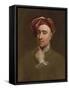 Self Portrait-Francis Hayman-Framed Stretched Canvas