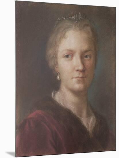 Self Portrait-Rosalba Giovanna Carriera-Mounted Giclee Print