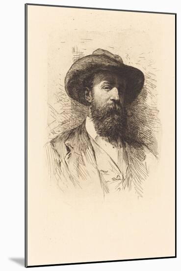 Self-Portrait-Christian Wilhelm Jacob Unger-Mounted Giclee Print