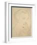 Self-Portrait-Dante Gabriel Charles Rossetti-Framed Giclee Print