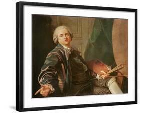 Self Portrait-Louis Michel Van Loo-Framed Giclee Print