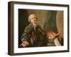 Self Portrait-Louis Michel Van Loo-Framed Giclee Print