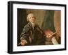 Self Portrait-Louis Michel Van Loo-Framed Giclee Print