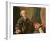 Self Portrait-Louis Michel Van Loo-Framed Giclee Print