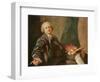 Self Portrait-Louis Michel Van Loo-Framed Giclee Print