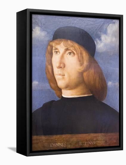 Self Portrait-Giovanni Bellini-Framed Stretched Canvas