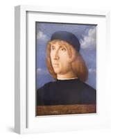 Self Portrait-Giovanni Bellini-Framed Giclee Print