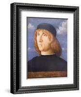 Self Portrait-Giovanni Bellini-Framed Giclee Print