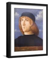 Self Portrait-Giovanni Bellini-Framed Giclee Print