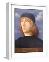 Self Portrait-Giovanni Bellini-Framed Giclee Print