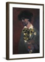 Self-Portrait-Lorenzo Viani-Framed Giclee Print