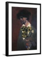 Self-Portrait-Lorenzo Viani-Framed Giclee Print