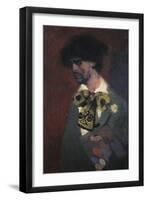 Self-Portrait-Lorenzo Viani-Framed Giclee Print