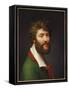 Self Portrait-Jean-Baptiste Regnault-Framed Stretched Canvas