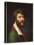 Self Portrait-Jean-Baptiste Regnault-Stretched Canvas