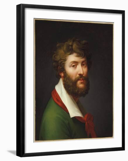 Self Portrait-Jean-Baptiste Regnault-Framed Giclee Print