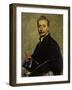 Self-Portrait-Enrico Ravetta-Framed Giclee Print