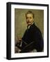 Self-Portrait-Enrico Ravetta-Framed Giclee Print