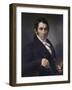 Self-Portrait-Giuseppe Bezzuoli-Framed Giclee Print