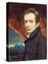 Self Portrait-John Hazlitt-Stretched Canvas