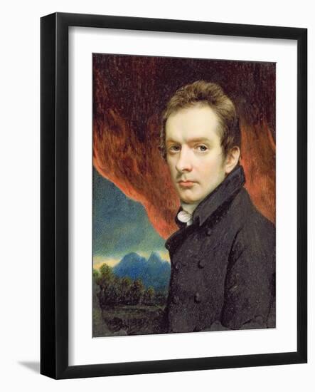 Self Portrait-John Hazlitt-Framed Giclee Print