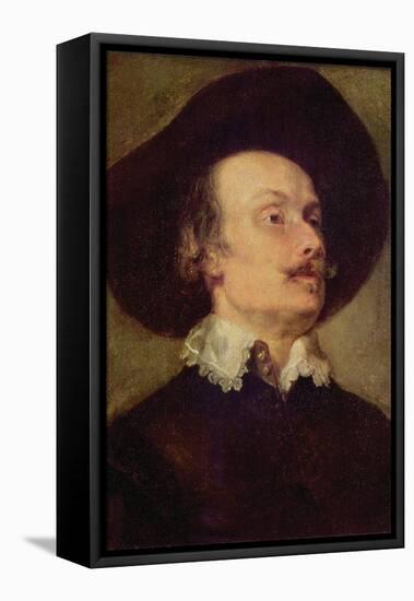 Self Portriat of a Man-Sir Anthony Van Dyck-Framed Stretched Canvas