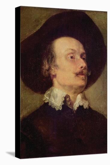 Self Portriat of a Man-Sir Anthony Van Dyck-Stretched Canvas