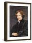 Self Portriat of Van Dyk-Sir Anthony Van Dyck-Framed Art Print