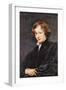 Self Portriat of Van Dyk-Sir Anthony Van Dyck-Framed Art Print