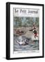 Self-Sacrifice of a French Cuirassier, 1900-null-Framed Giclee Print