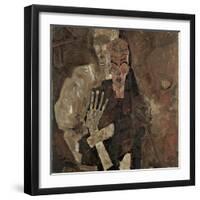 Self Seers II (Death and Ma), 1911-Egon Schiele-Framed Giclee Print