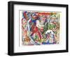 Self-snake.-Leonardo Flores-Framed Giclee Print