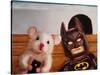 Selfie with Batman-Lucia Heffernan-Stretched Canvas