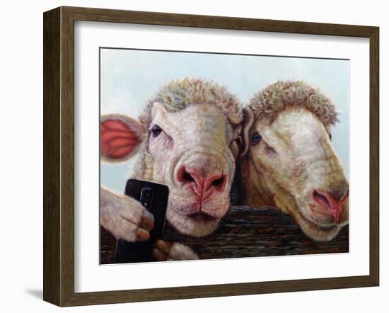 Selfie-Lucia Heffernan-Framed Art Print