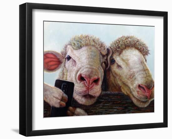 Selfie-Lucia Heffernan-Framed Art Print