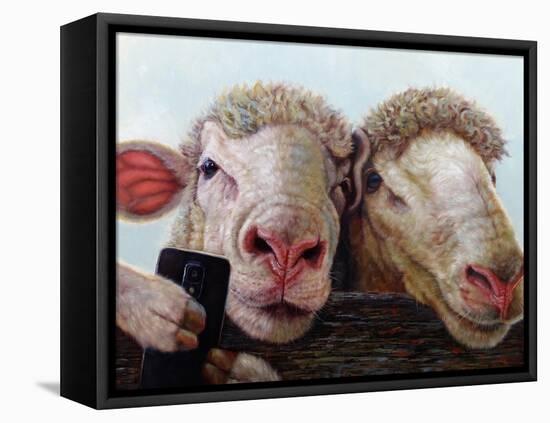 Selfie-Lucia Heffernan-Framed Stretched Canvas