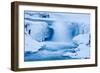 Selfoss in winter, Vatnajokull National Park, Iceland-David Noton-Framed Photographic Print