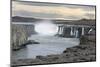 Selfoss Waterfall at Dusk, Iceland, Polar Regions-Miles Ertman-Mounted Photographic Print